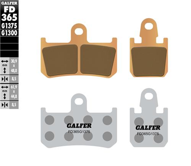 PASTILLA GALFER SINTERIZADA SPORT FD365G1375